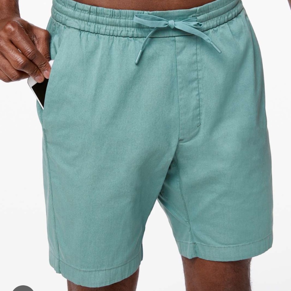 Lululemon Bowline Shorts 8” (Blue Green)